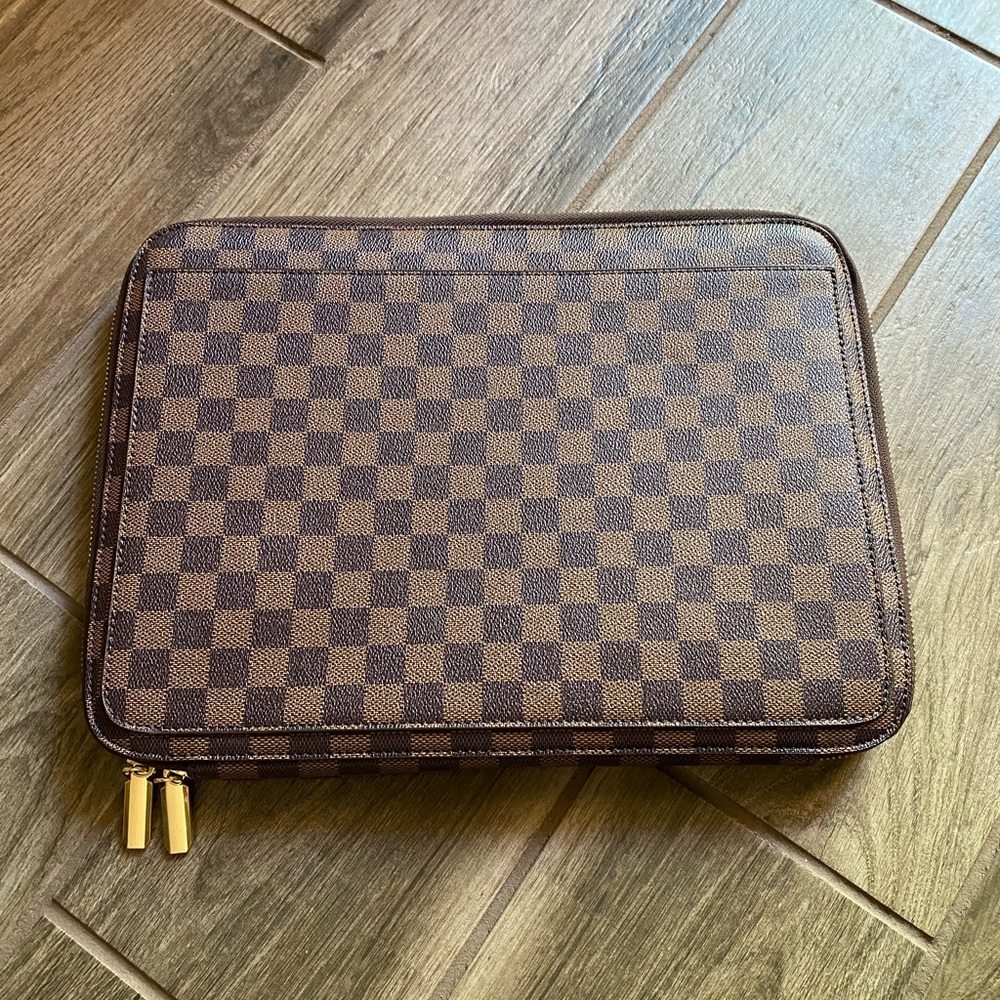 Daisy Rose Checkered Laptop Case